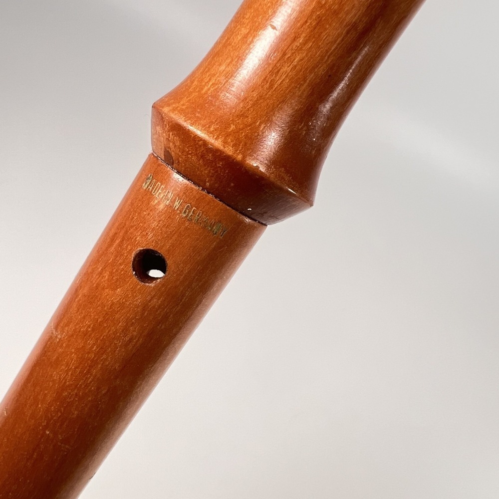 Vintage Roessler Wood Soprano Recorder 13" Made in Germany - Picture 5 of 10